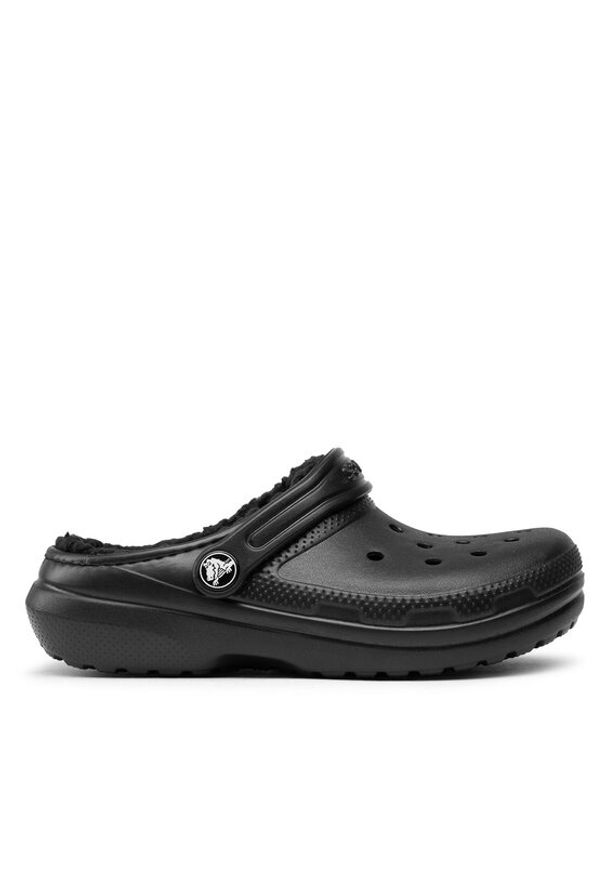 Crocs Klapki Classic Lined Clog K 207010 Czarny. Kolor: czarny