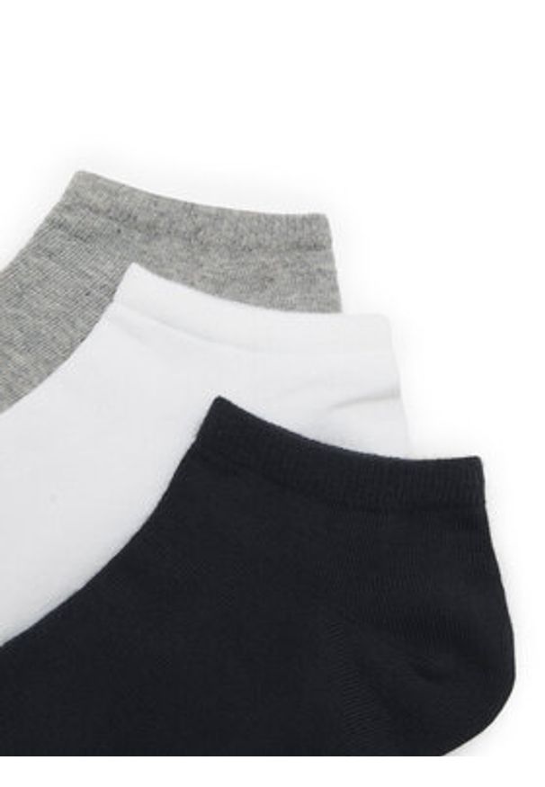 Adidas - adidas Skarpety krótkie 3-Pack IC1300 Kolorowy. Materiał: materiał. Wzór: kolorowy