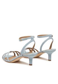 Lauren Ralph Lauren - LAUREN RALPH LAUREN Sandały 802P06395004 Niebieski jasny. Kolor: niebieski. Materiał: skóra, zamsz #4