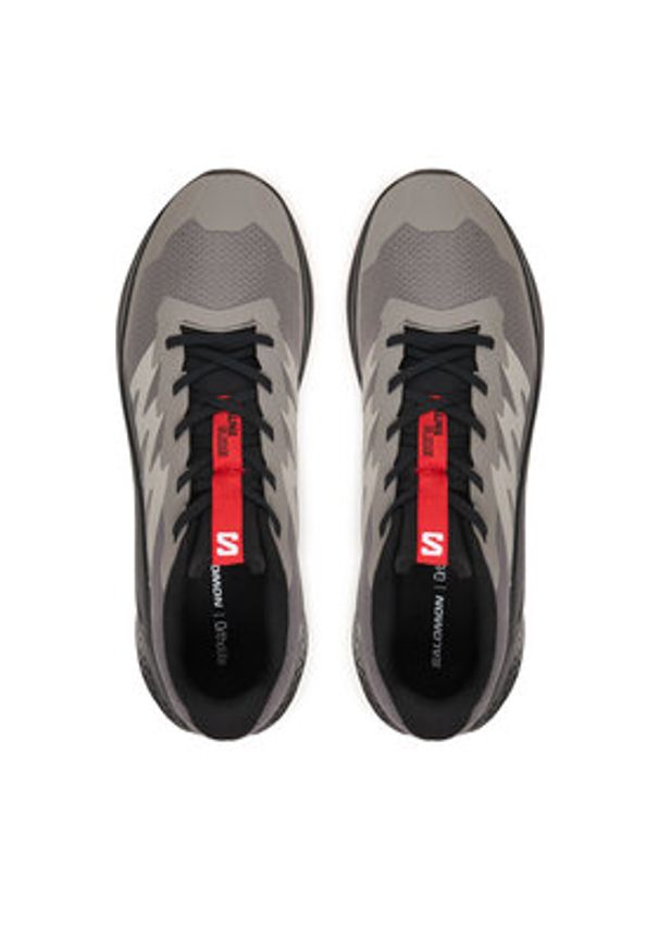 salomon - Salomon Buty do biegania Alphaglide L48000800 Szary. Kolor: szary. Materiał: materiał