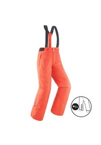 WEDZE - Spodnie narciarskie dla dzieci Wedze 500 PNF. Kolor: pomarańczowy. Materiał: materiał, dzianina. Sport: narciarstwo #1