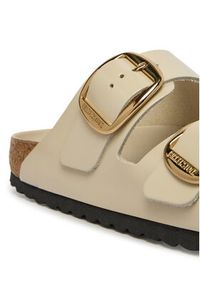 Birkenstock Klapki Arizona Big Buckle Hex 1031873 Beżowy. Kolor: beżowy. Materiał: skóra #3