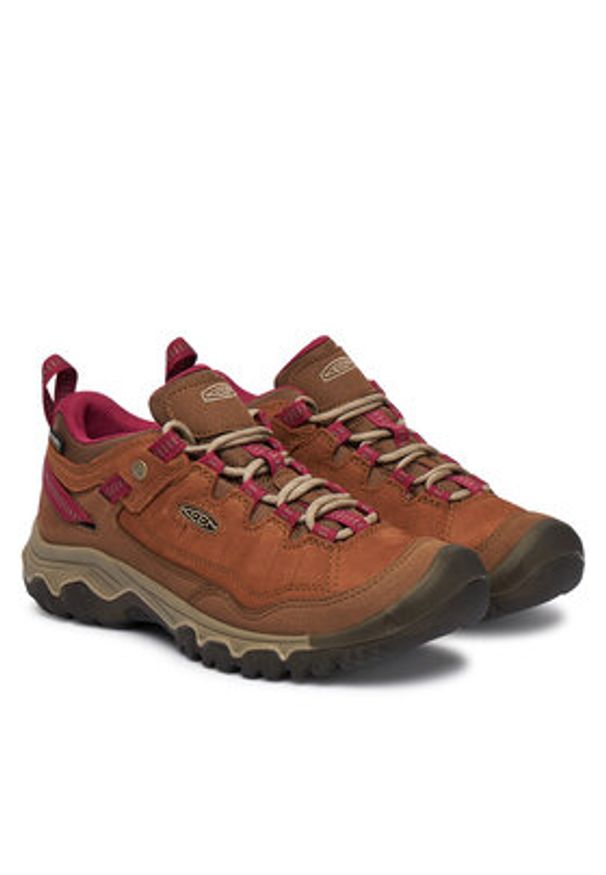 keen - Keen Trekkingi Targhee IV Wp 1030690 Brązowy. Kolor: brązowy. Materiał: nubuk, skóra