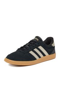 Adidas - adidas Sneakersy BREAKNET SLEEK JR0685 Granatowy. Kolor: niebieski. Materiał: zamsz, skóra #4