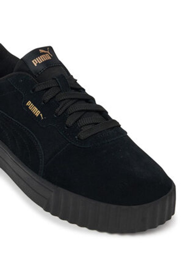 Puma Sneakersy Carina 3.0 SD 400721 01 Czarny. Kolor: czarny. Materiał: zamsz, skóra