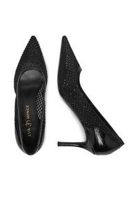 Eva Minge Szpilki EO-LOREL-V2019-1-2 Czarny. Kolor: czarny. Materiał: materiał. Obcas: na szpilce #7