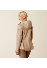Wodoodporna kurtka jeździecka dla kobiet Ariat Coastal. Kolor: beżowy. Sport: jeździectwo #1