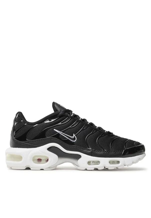 Nike Air Max Plus Sneakersy damskie. Kolor: czarny. Materiał: guma, syntetyk. Szerokość cholewki: normalna. Sezon: lato. Model: Nike Air Max
