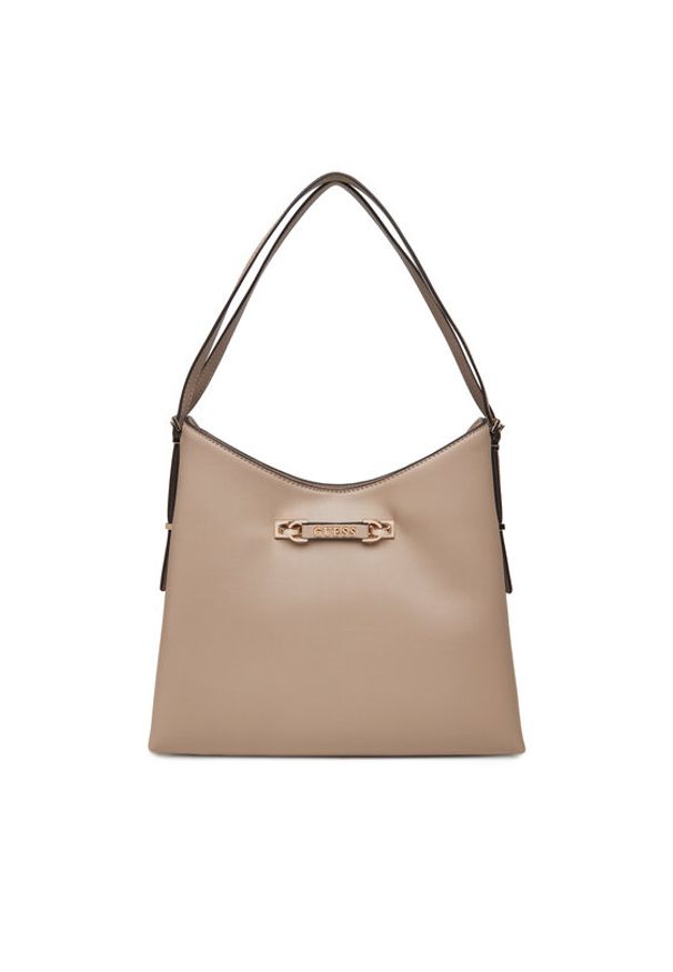 Guess Torebka Lefia HWBG96 44020 Beżowy. Kolor: beżowy. Materiał: skórzane