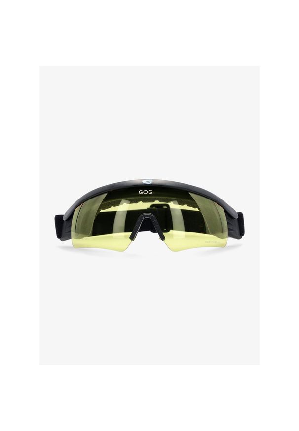 Okulary na narty biegowe GOG Cortina - matt black/yellow. Kolor: czarny. Sport: narciarstwo