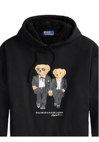 Polo Ralph Lauren Bluza 710981802001 Czarny Relaxed Fit. Typ kołnierza: polo. Kolor: czarny. Materiał: bawełna #5