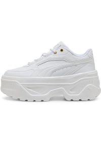 Adidasy Puma Karmen X-tra, Kobiety. Kolor: biały. Materiał: materiał, skóra ekologiczna