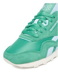 Reebok Sneakersy CEOSS-CLASSIC NYLON 100239365 Zielony. Kolor: zielony. Materiał: zamsz, skóra. Model: Reebok Classic, Reebok Nylon #8