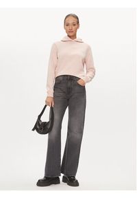 Calvin Klein Jeans Bluza Embro Badge J20J223227 Różowy Regular Fit. Kolor: różowy. Materiał: bawełna #5
