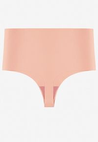 Renee - Różowe Bezszwowe Majtki High Waist Kolunea. Stan: podwyższony. Kolor: różowy