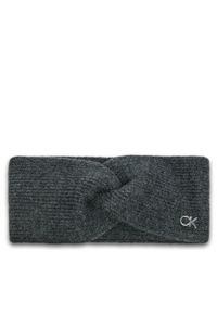 Calvin Klein Opaska materiałowa Chunky K60K612872 Czarny. Kolor: czarny. Materiał: wełna, materiał