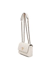 Guess Torebka Giully II Mini HWQG96 73740 Biały. Kolor: biały. Materiał: skórzane