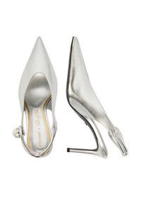 Gino Rossi - GINO ROSSI Szpilki CEO-ROSE-LT2670-W Srebrny. Kolor: srebrny. Materiał: skóra. Obcas: na szpilce #7