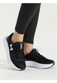 Under Armour Buty do biegania Ua W Charged Surge 4 3027007-001 Czarny. Kolor: czarny. Materiał: materiał #7