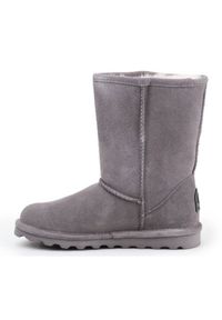 Bearpaw - Buty zimowe BearPaw 1962W W Gray Fog 051 szare. Kolor: szary. Materiał: materiał, wełna, skóra. Szerokość cholewki: normalna. Sezon: zima. Styl: klasyczny #7