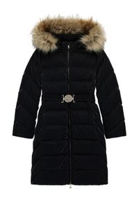 Guess Płaszcz zimowy J5BL19 W3080 Czarny Regular Fit. Kolor: czarny. Materiał: syntetyk. Sezon: zima