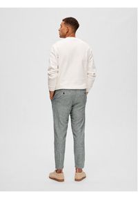 Selected Homme Chinosy 16087636 Szary Slim Tapered Fit. Kolor: szary. Materiał: bawełna #4