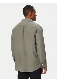 BOSS Koszula Locky 50558928 Szary Regular Fit. Kolor: szary. Materiał: len #3
