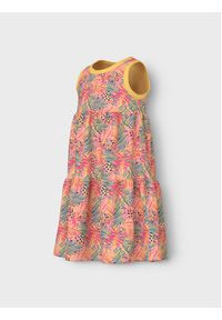 Name it - NAME IT Sukienka letnia Vigga 13228208 Kolorowy Regular Fit. Materiał: bawełna. Wzór: kolorowy. Sezon: lato #2