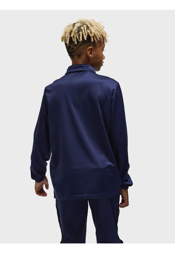 Dziecięca kurtka dresowa 1/2 zip Hummel Essential. Kolor: niebieski. Materiał: dresówka. Sport: joga i pilates