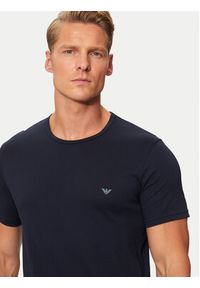 Emporio Armani Underwear Komplet 2 t-shirtów 111267 4F722 70835 Granatowy Slim Fit. Kolor: niebieski. Materiał: bawełna