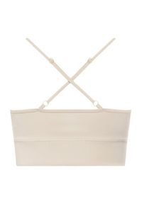 Reebok Biustonosz sportowy Reebok X Ewa Chodakowska RK25310CCW Beżowy. Kolor: beżowy. Materiał: syntetyk #5