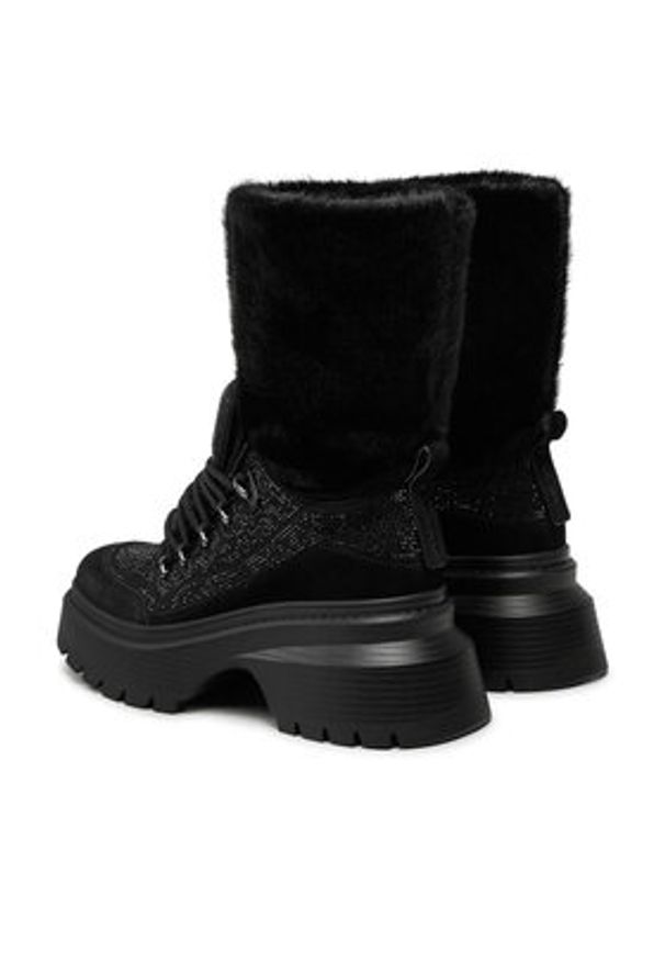 MICHAEL Michael Kors Botki 40F4SSFB5S Czarny. Kolor: czarny. Materiał: skóra