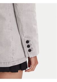 Miss Sixty Marynarka 6S1WJ58700 Szary Loose Fit. Kolor: szary. Materiał: bawełna