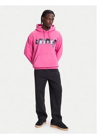 Adidas - adidas Bluza Jeremy Scott Pride JL7625 Różowy Oversize. Kolor: różowy. Materiał: bawełna #4