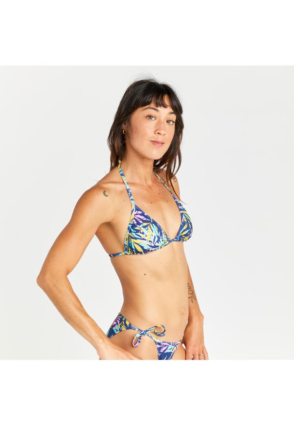 OLAIAN - Góra kostiumu kąpielowego surfingowego damska Olaian Mae Cuty. Materiał: elastan, poliamid, materiał