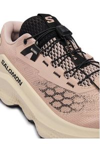 salomon - Salomon Buty do biegania Ultra Glide 4 L49149200 Beżowy. Kolor: beżowy. Materiał: materiał #3