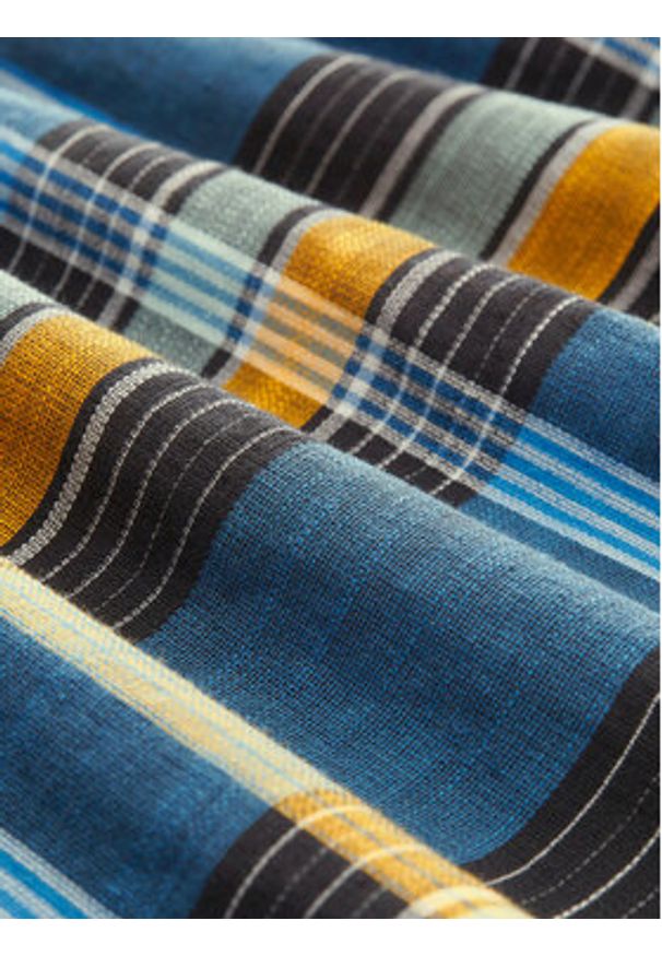 Tom Tailor Koszula 1031045 Niebieski Regular Fit. Kolor: niebieski. Materiał: bawełna