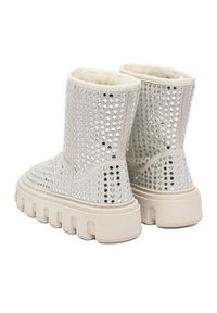 Eva Minge Śniegowce EO-NIKI-LT1748-1 Écru. Materiał: zamsz, skóra #7