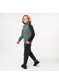 Dres dziecięcy Puma. Kolor: wielokolorowy, czarny, zielony. Materiał: dresówka. Styl: sportowy