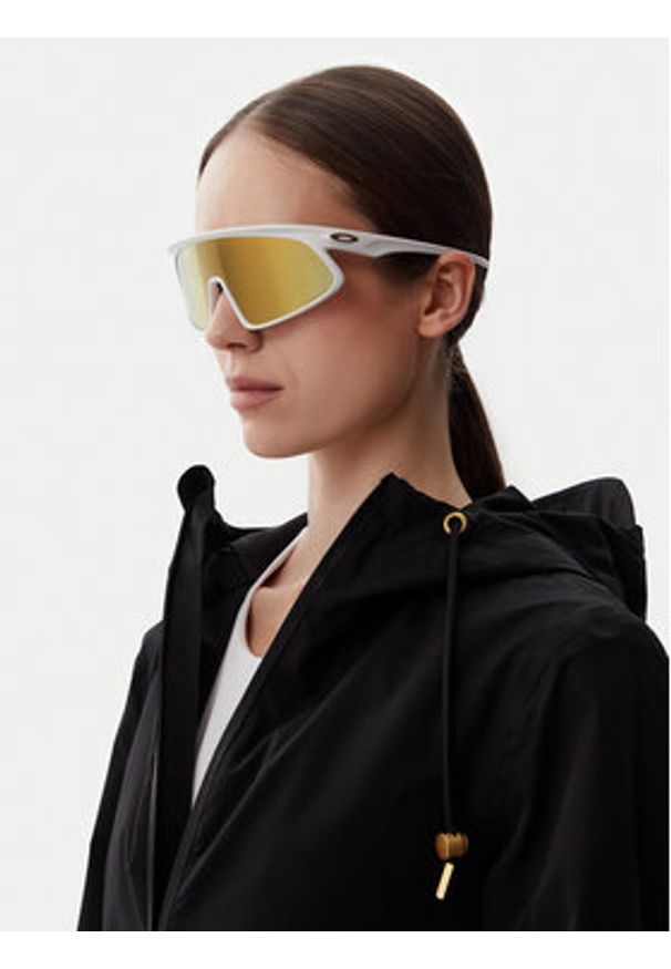 Oakley Okulary przeciwsłoneczne Rslv 0OO9524D 95240341 Biały. Kolor: biały