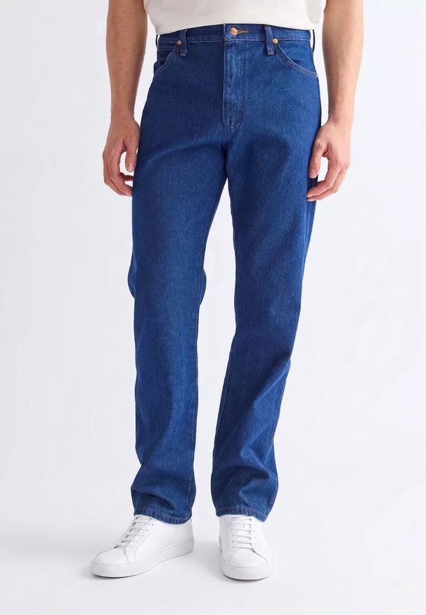 Wrangler - MESKIE SPODNIE WRANGLER 13MWZ PREWASHED INDIGO 112378953