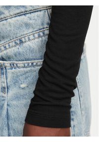 Guess Body W6YP21 K4356 Czarny Slim Fit. Kolor: czarny. Materiał: wiskoza #3