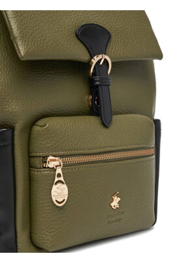 Beverly Hills Polo Club Plecak CEO-BHPC-C-002-08 Zielony. Kolor: zielony. Materiał: materiał