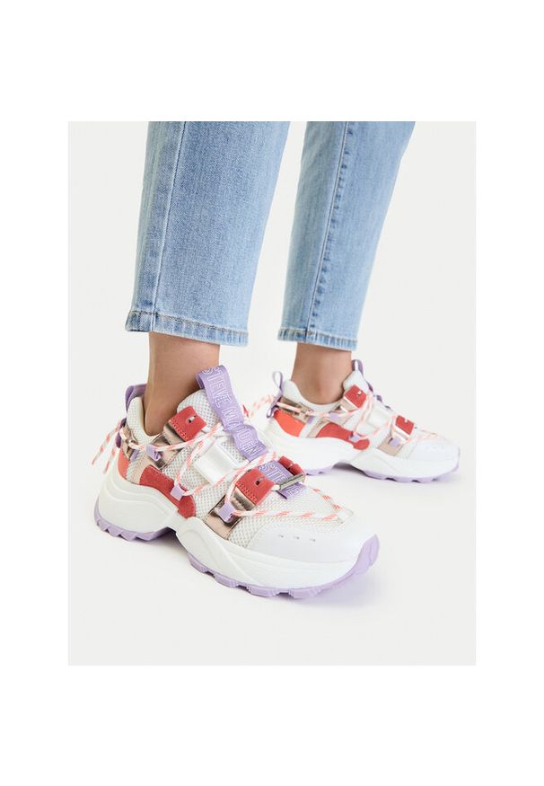 Sneakersy Steve Madden. Kolor: biały