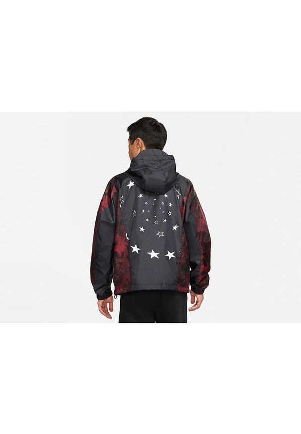 Nike - Kurtka męska nike air jordan legacy aj6 lightweight jacket black. Kolor: czarny. Sport: bieganie