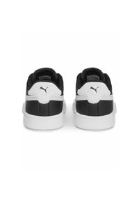 Puma - Młodzieżowe skórzane sneakersy Smash 3.0 PUMA Black White. Kolor: biały, wielokolorowy, czarny. Materiał: skóra
