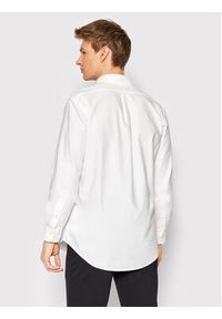 Polo Ralph Lauren Koszula Core Replen 710792041 Biały Custom Fit. Typ kołnierza: polo. Kolor: biały. Materiał: bawełna #3