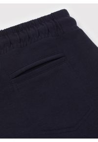 Pako Lorente - PAKO LORENTE – Granatowe spodnie dresowe. Okazja: na co dzień. Kolor: szary, niebieski. Materiał: dresówka. Wzór: gładki. Styl: casual #3