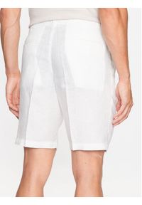 United Colors of Benetton - United Colors Of Benetton Szorty materiałowe 4AGH59548 Écru Regular Fit. Materiał: len