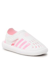 Adidas - adidas Sandały Summer Closed Toe Water Sandals H06320 Biały. Kolor: biały. Materiał: syntetyk #1